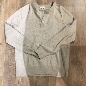 Club Monaco Men’s Henley Sweater